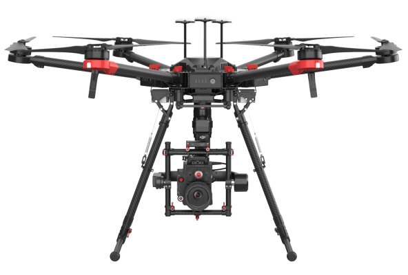 DJI Matrice 600 Pro cinema drone to rent in Algarve